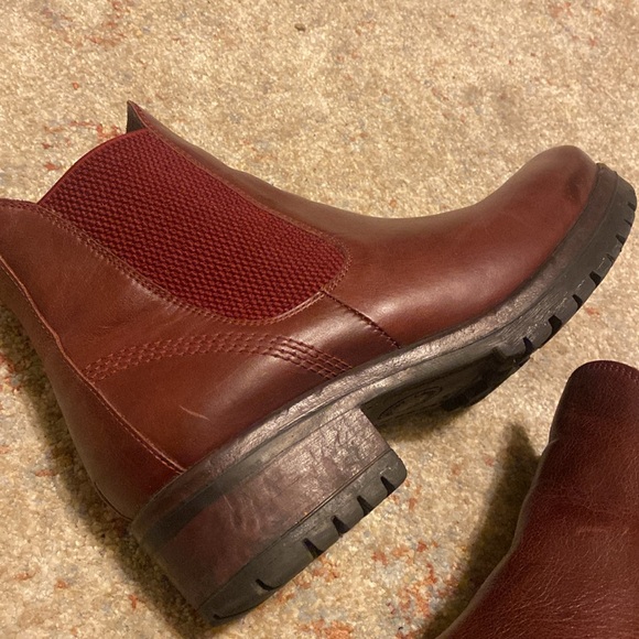 Beuno Florida Leather Chelsea Boot Burgundy Size EUR 41 / US 9.5-10 EUC - Picture 14 of 15